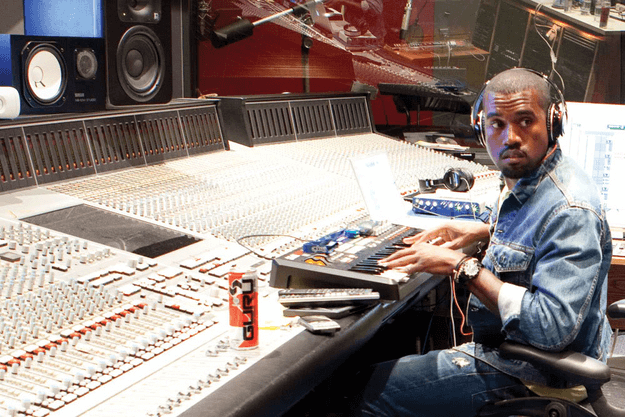 Kanye West recording