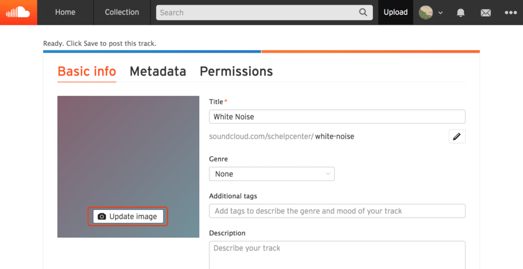 Uploading Music on SoundCloud